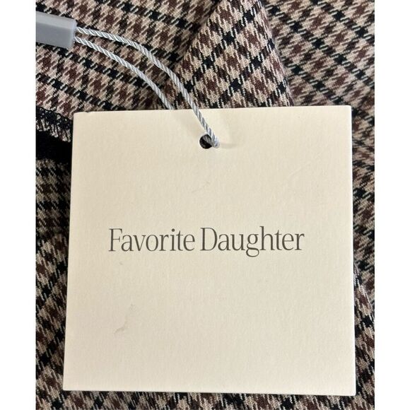 Favorite Daughter The Suits You Plaid High Waist Slit Hem Leggings NWT Size 2 - Picture 7 of 9